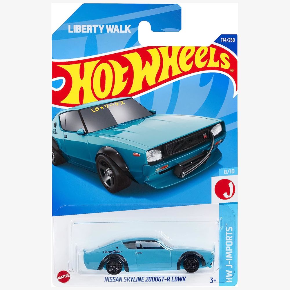 ホットウィール Hot Wheels ベーシックカー 日産 スカイライン 2000 GT