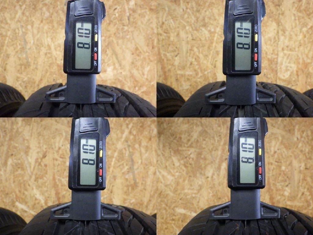 K139 ◆ 製造 約9部山 ◆BS DUELER H L◆195 80R15◆4本