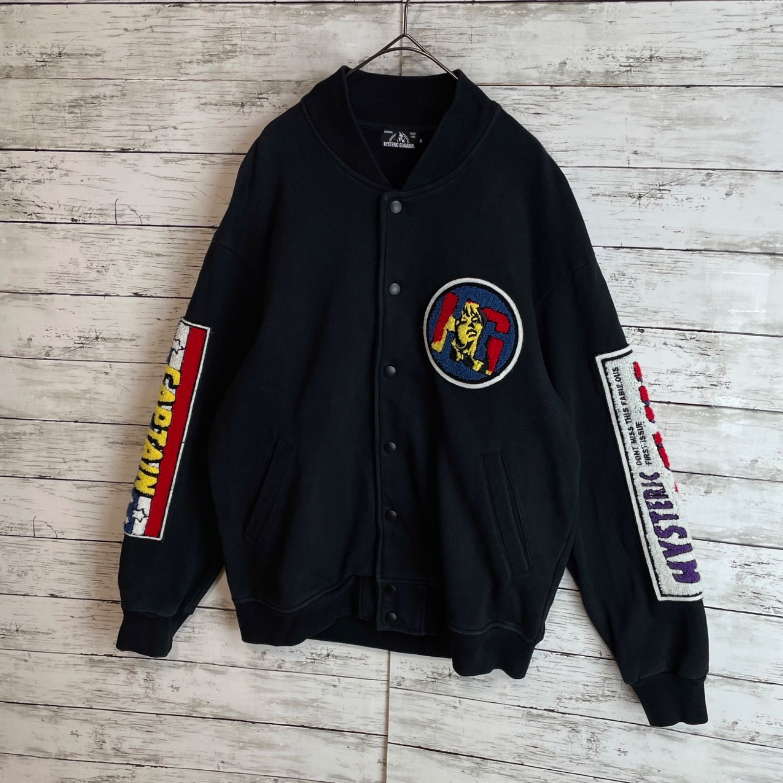 ヒステリックグラマー ヒスガールビックロゴパーカー L