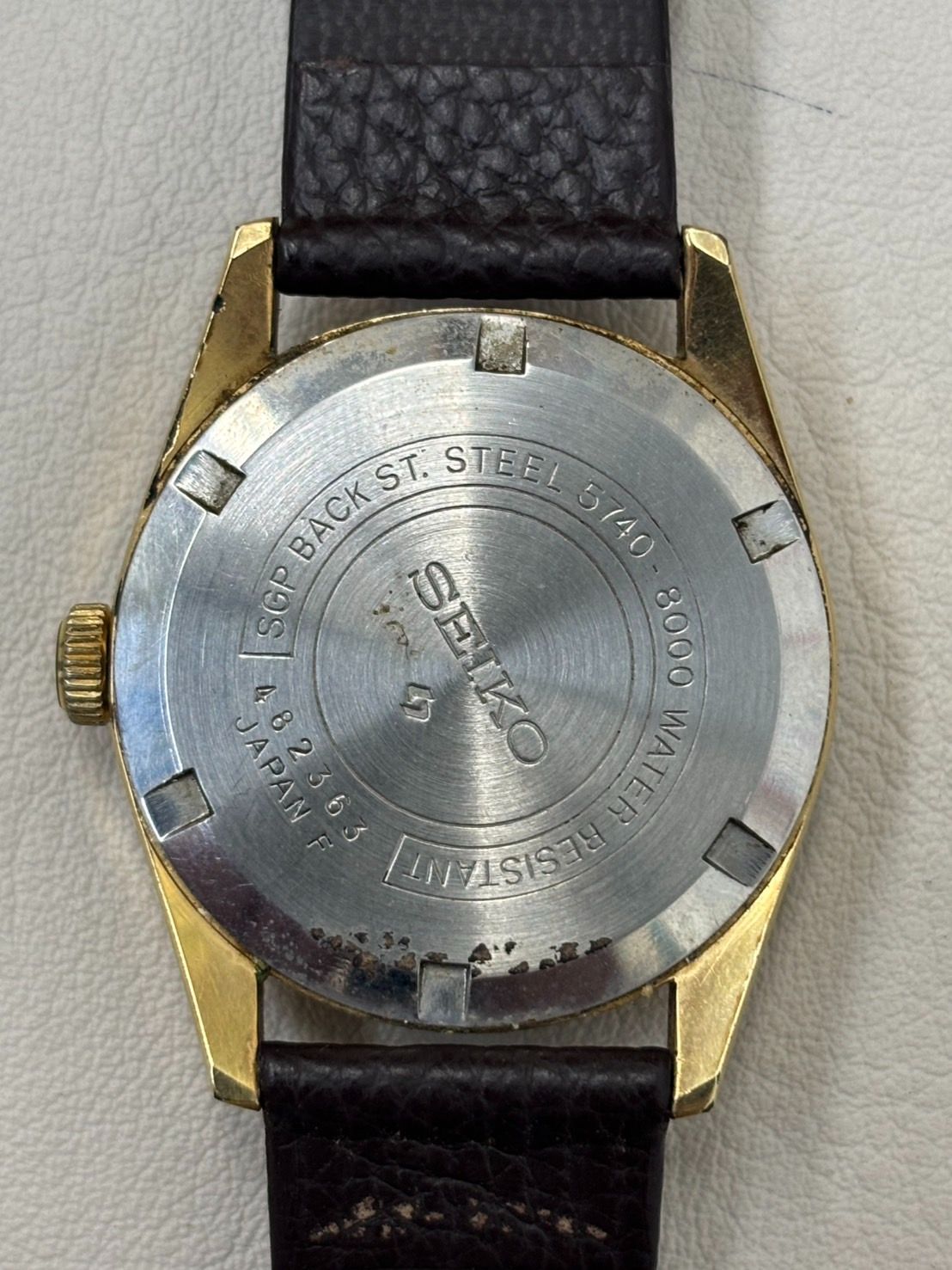 N【中古】SEIKO ロードマーベル 36000 絹目文字盤 1973年 - メルカリ