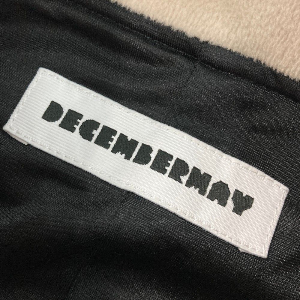 サイズ：XL DECEMBERMAY ディセンバーメイ 裏起毛 切替ジップ