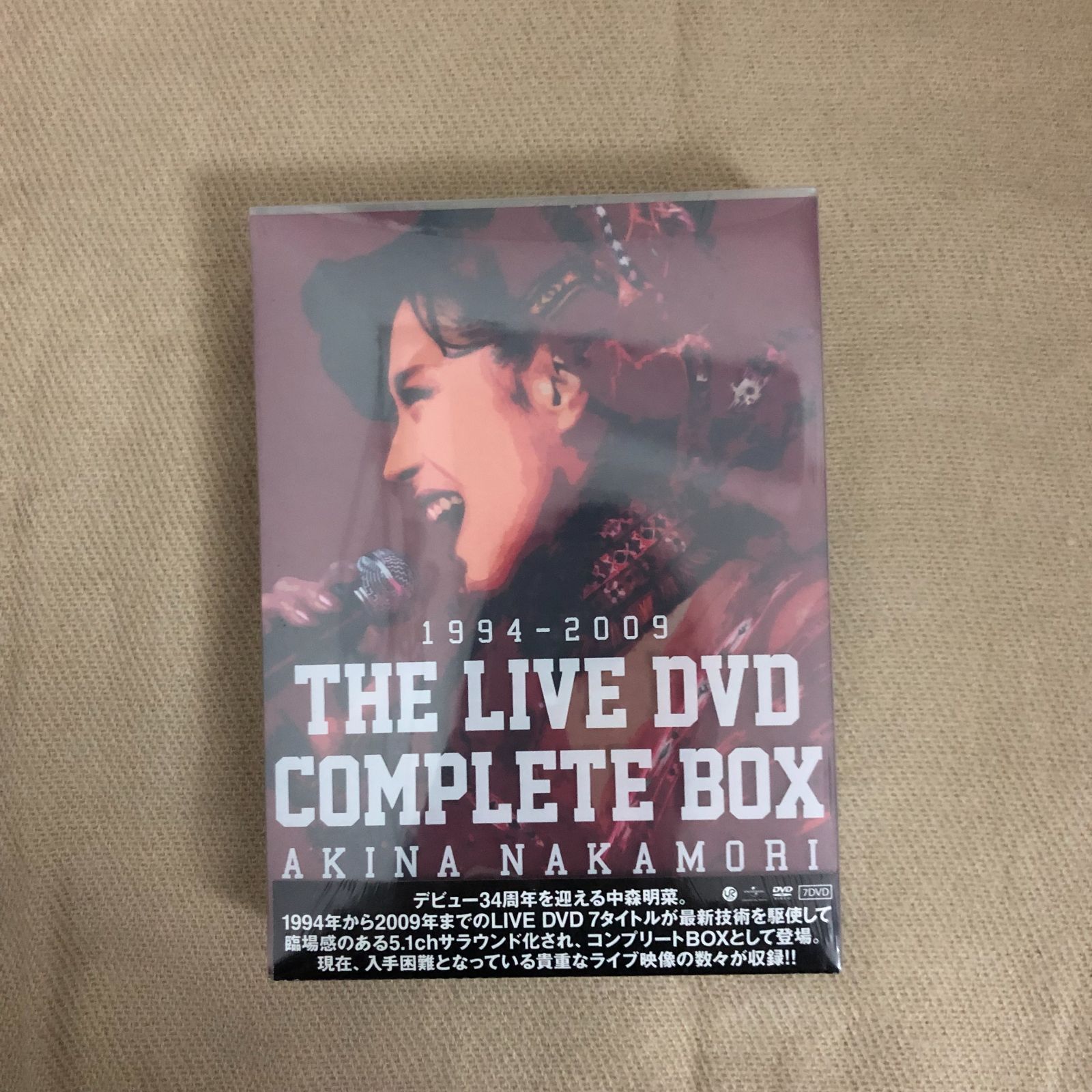 中森明菜/中森明菜 1994-2009 THE LIVE DVD COMPLETE BOX〈7枚組〉」 - メルカリ