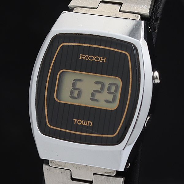 稼動 リコー 813001 QZ デジタル文字盤 レディース腕時計 KTR 2000000 NSK