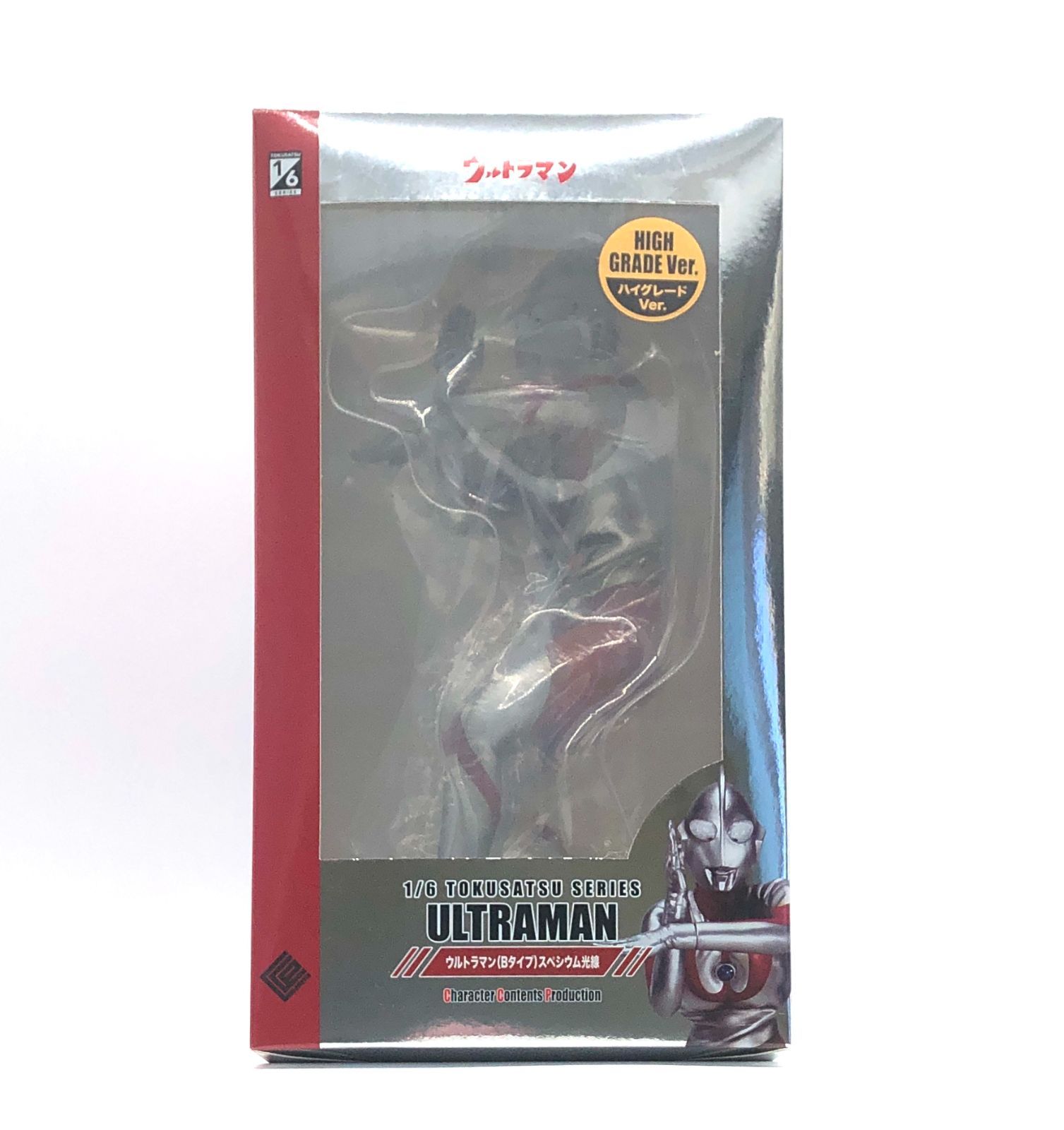 外箱開閉部 変形による浮き CCP 1 6特撮シリーズ ウルトラマン Bタイプ スペシウム光線 ハイグレードVer. LED発光ギミック付き フィギュア