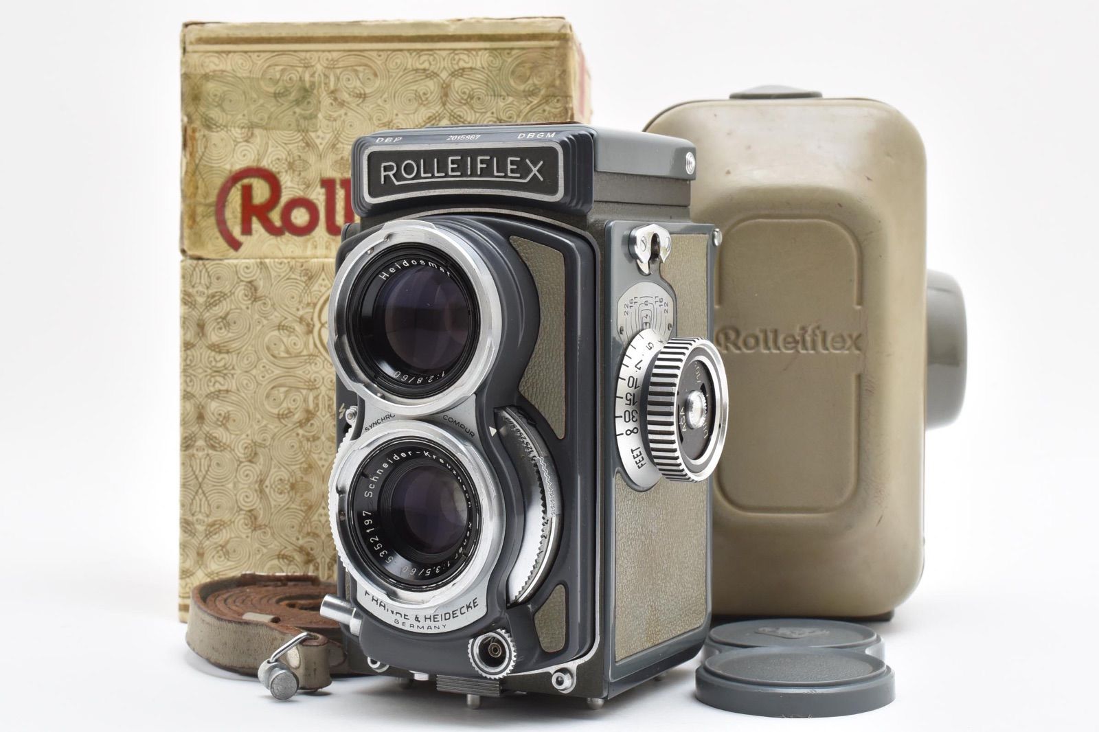 品 ROLLEI ローライ ROLLEIFLEX Baby 4×4 グレー Xenar 60mm F3.5 ローライフレックス ベビーローライ 二眼レフカメラ＃2698