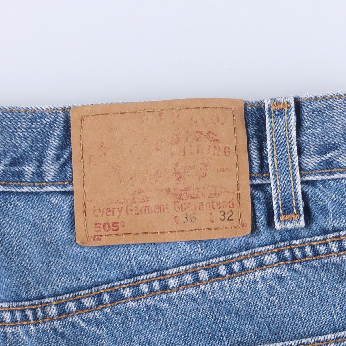 古着 リーバイス Levi's 505 REGULAR FIT STRAIGHT LEG テーパード ...