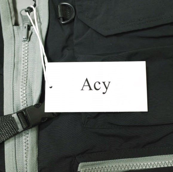 新品 Acy エイシー 24SS 2WAY UTILITY VEST リバーシブル