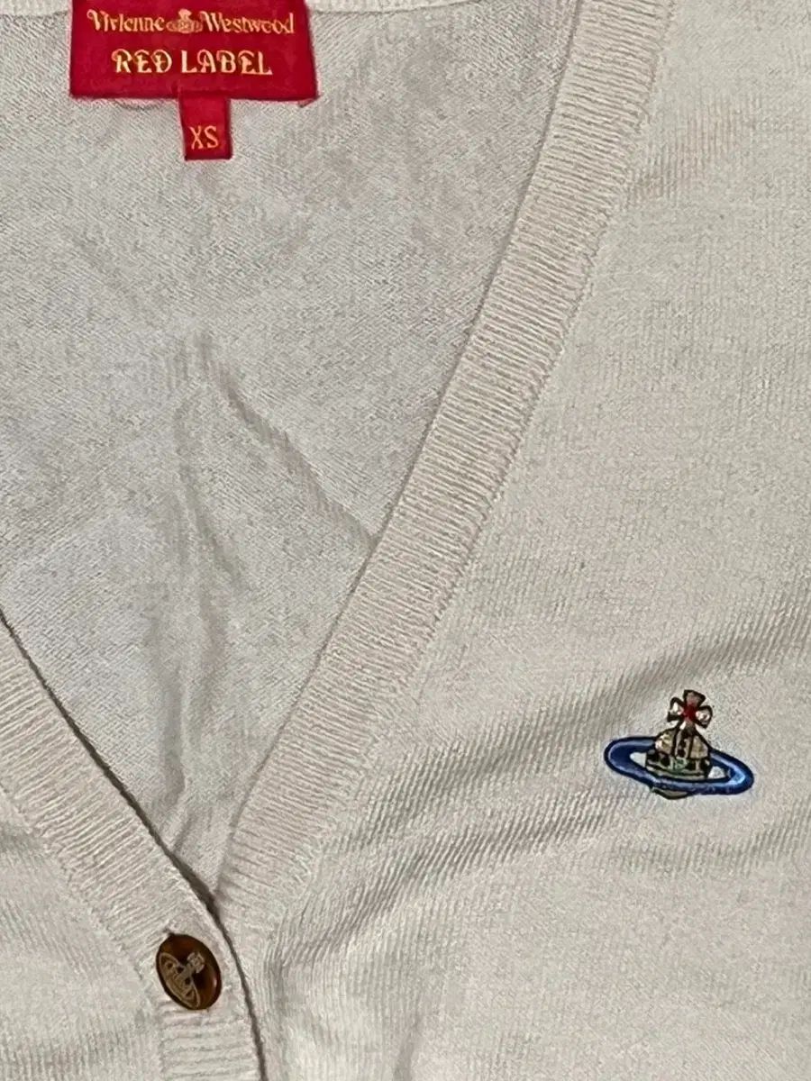 Vivienne Westwood ヴィヴィアン ウエストウッド レッドレーベル カーディガン アイボリー XS
