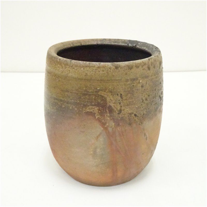 備前焼 高原邦彦造 棒ノ先水指 共箱 水指し 茶道 茶道具 おしゃれ 水差し 抹茶 インテリア 茶器 水器 お茶 骨董 茶会