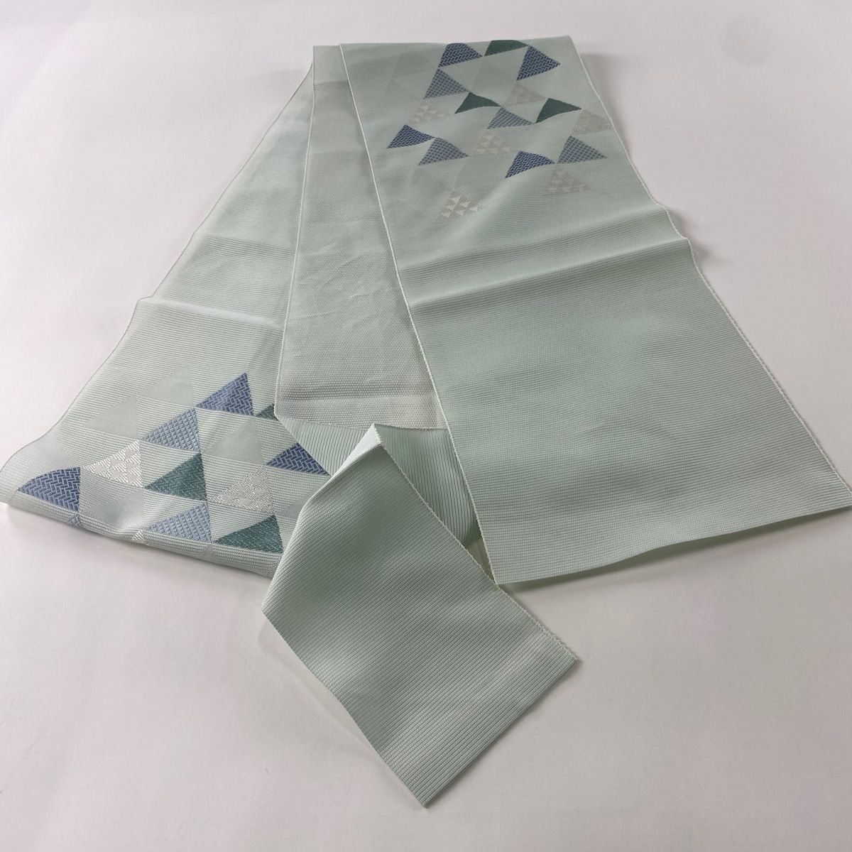 専用帯2396 ●高級 正絹 夏帯 松葉仕立て 名古屋帯 帯2396 ○高級 正絹 夏帯 松葉仕立て 名古屋帯