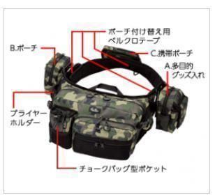 エバーグリーン E.G.ヒップ-ショルダーバッグHD 2 ブラック