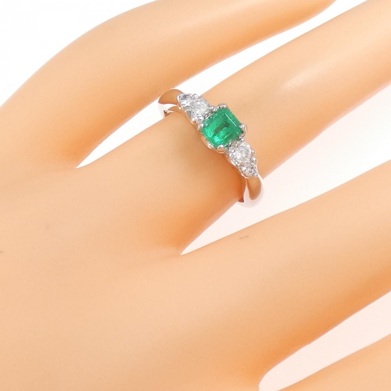 リングレディース Pt900 エメラルド0.37ct D0.23ct 11号 PT900 エメラルド リング 0.47CT - メルカリ
