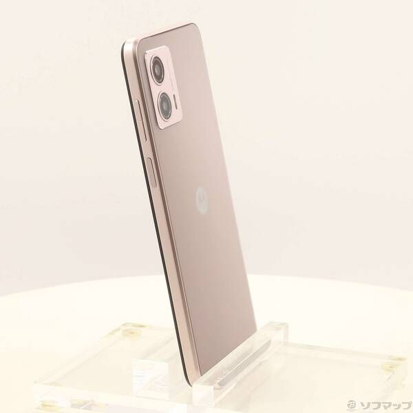 中古品〕 moto g53y 5G 128GB ペールピンク MOSAD3 Y!mobile SIMフリー