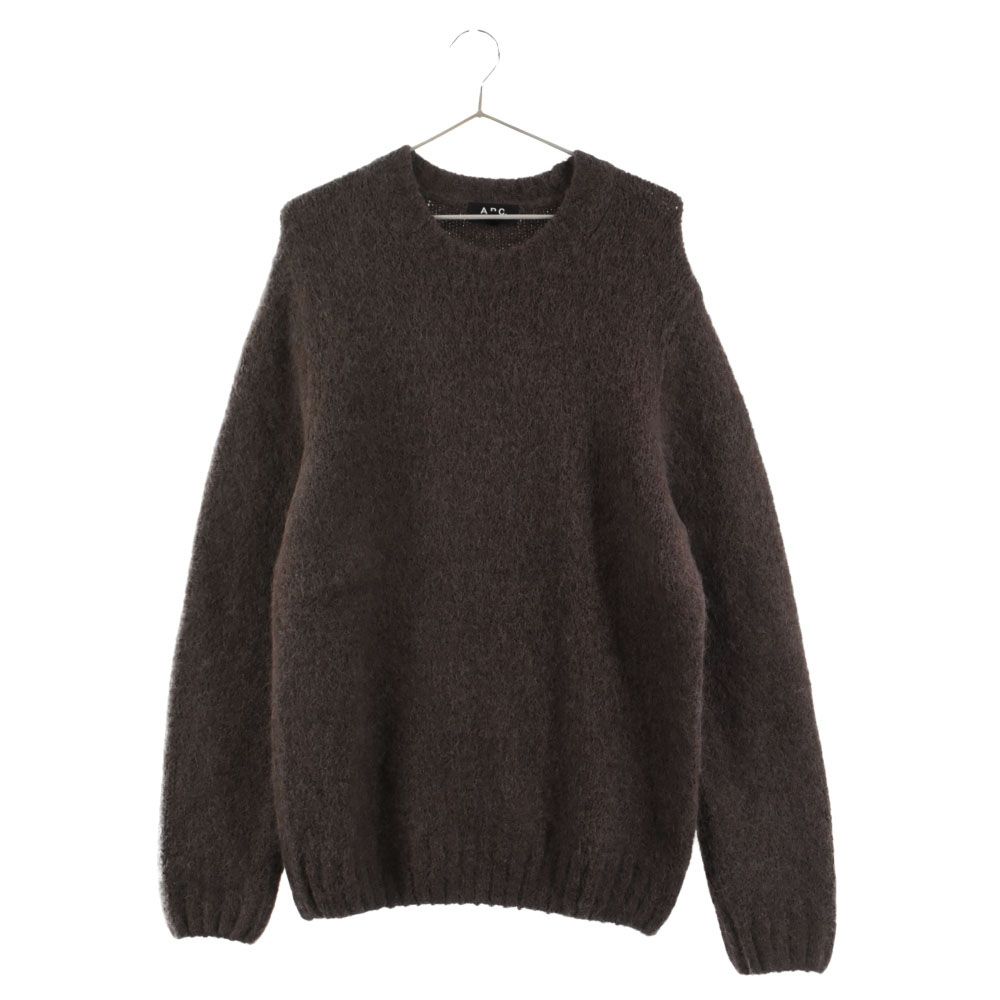 A.P.C (アーペーセー) アルパカ混 クルーネック ニットセーター 