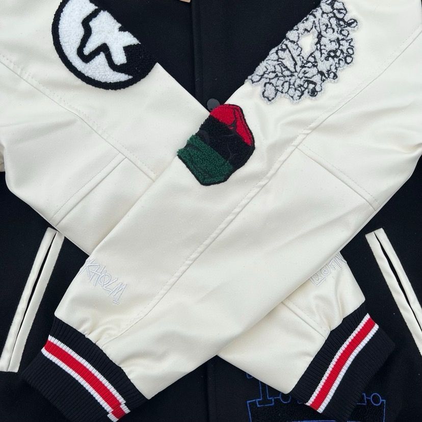 Stussy × Our Legacy × DenimTearsスタジャン