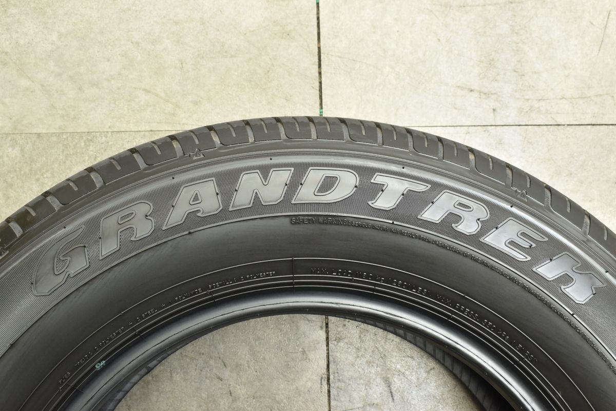 新車外し265/65R18 ダンロップ グラントレック AT23 ランクル250 2025年製 新車外し品】ダンロップ グラントレック AT23 265