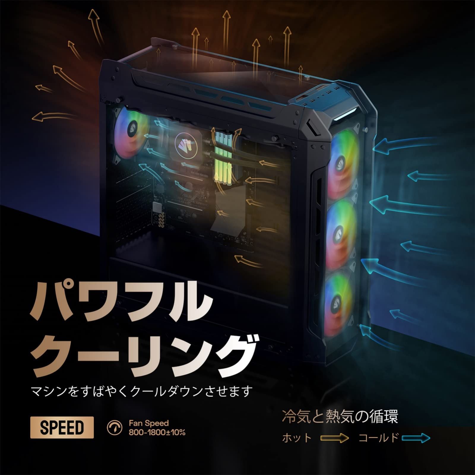特価商品】AsiaHorse アジアホース WD-001 120mmケースファン