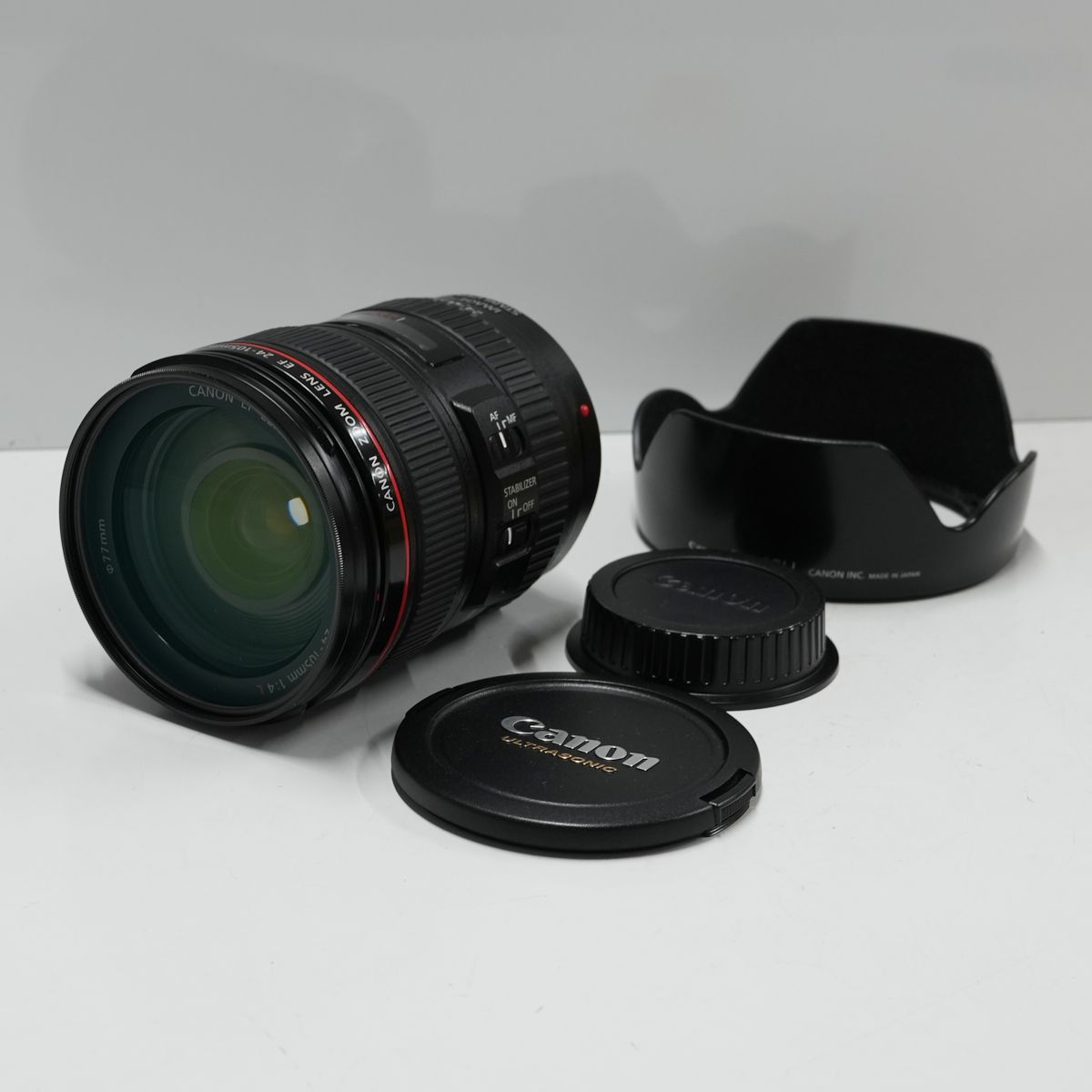 CANON EF24-105mm F4L IS USM 交換レンズ USED超美品 フルサイズ 標準ズーム 広角～中望遠 カメラ 完動品 中古  CP8325 - メルカリ