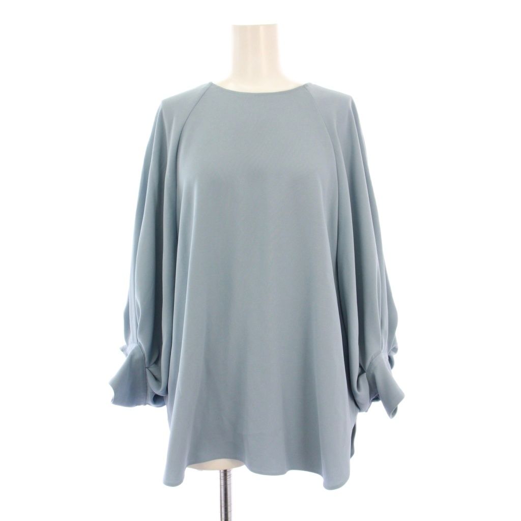 ADORE 38 みずいろ 長袖シャツ アドーア ADORE 未使用シャツ コットン 38 水色 ライトブルー