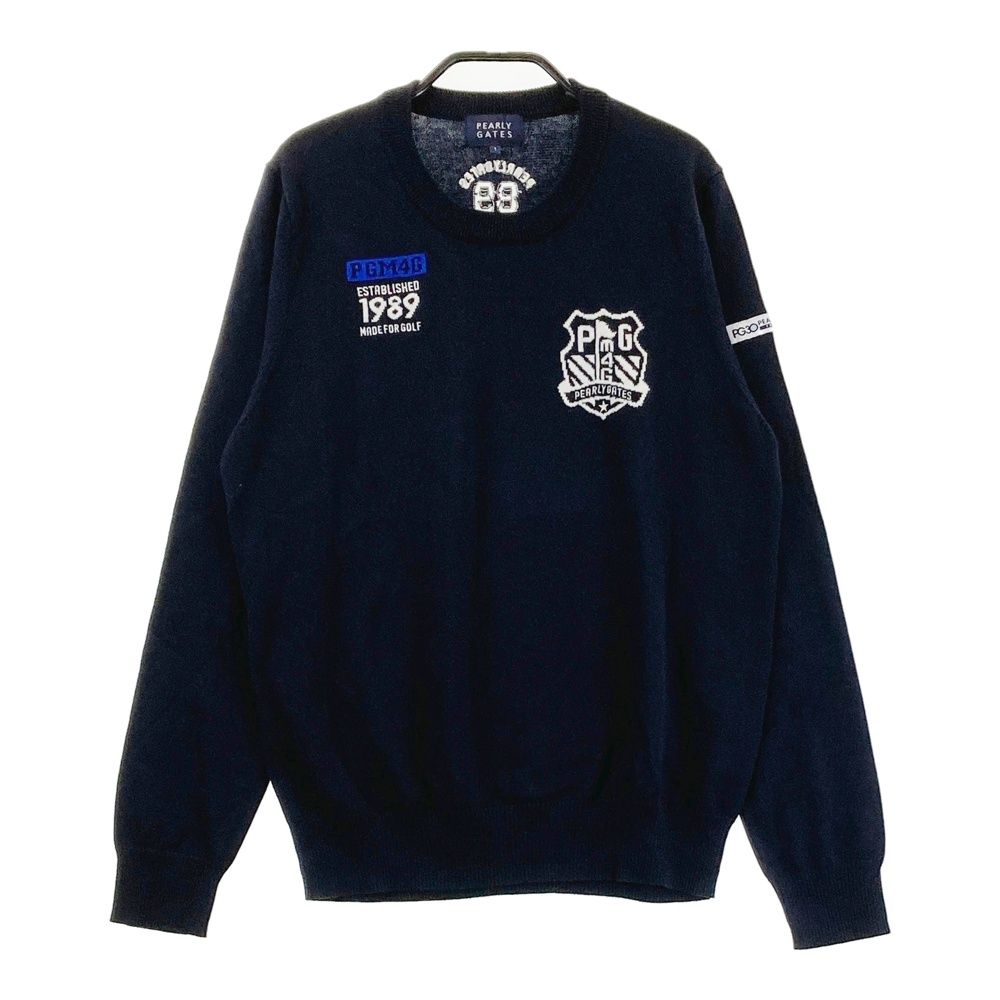 サイズ：1 PEARLY GATES パーリーゲイツ 30周年 ニットセーター