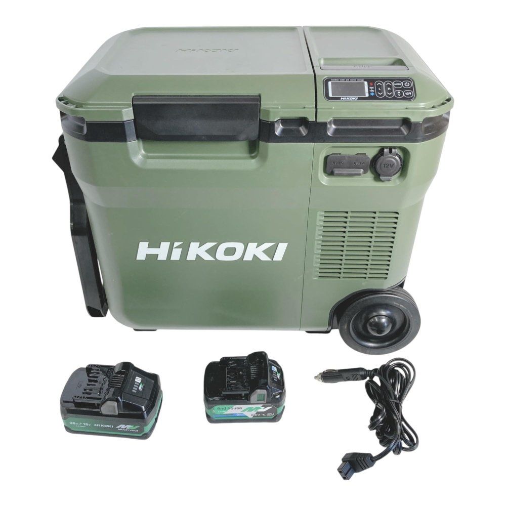 HiKOKI ハイコーキ 14.4|18V コードレス 冷温庫 高容量蓄電池1個付き フォレストグリーン UL18DC WMG