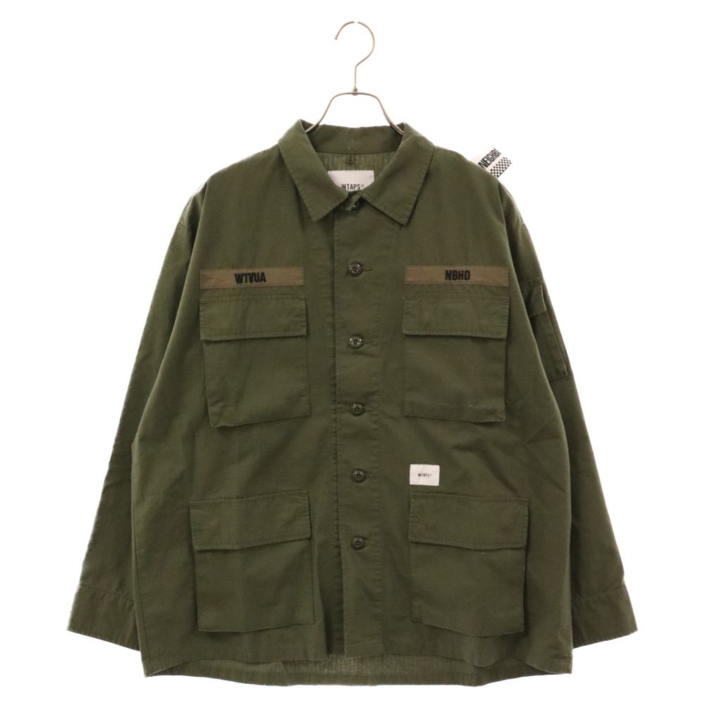 WTAPS × NEIGHBORHOOD ジャングルクロスボーンシャツ