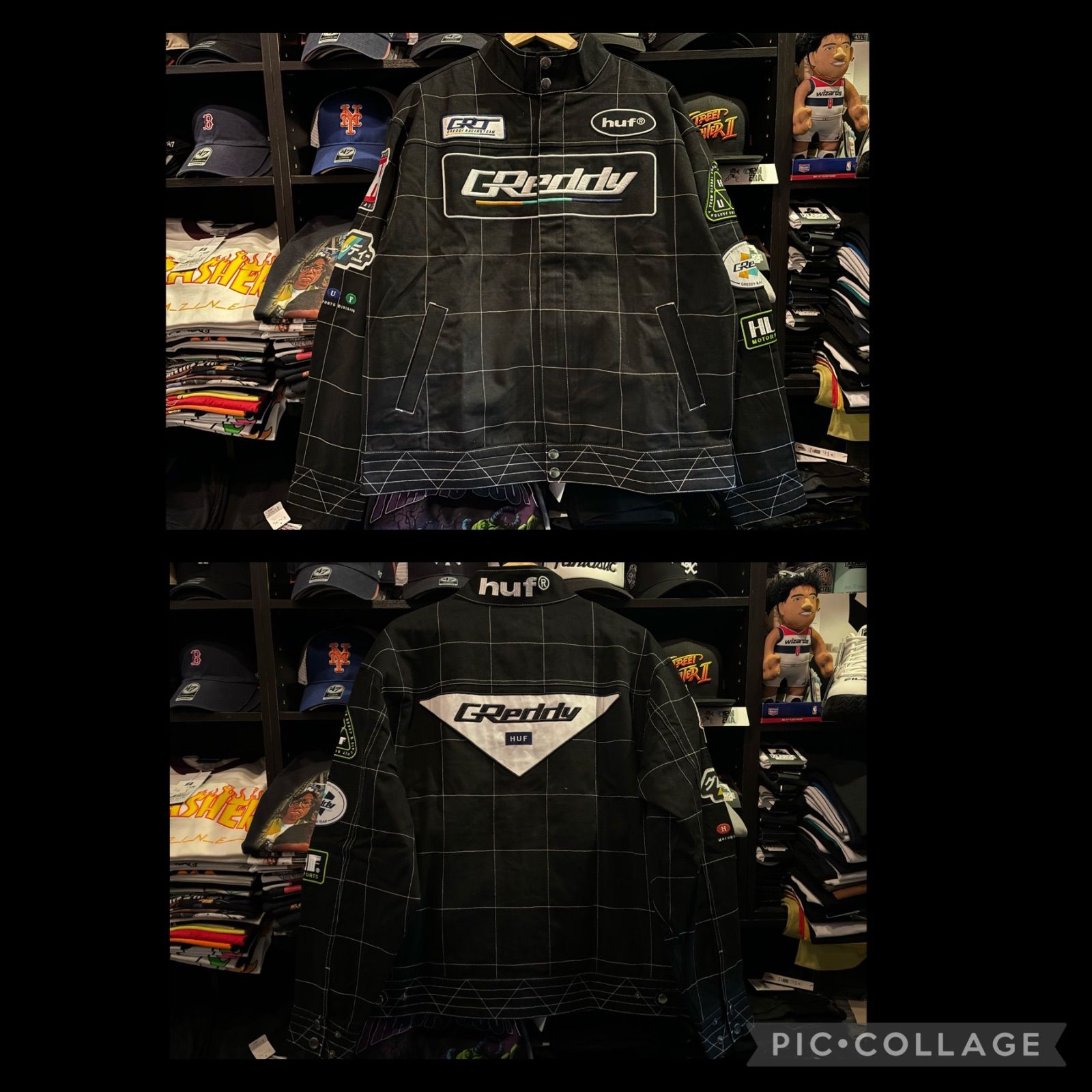 HUF X GREDDY RACING TEAM JACKET Lサイズ - メルカリ