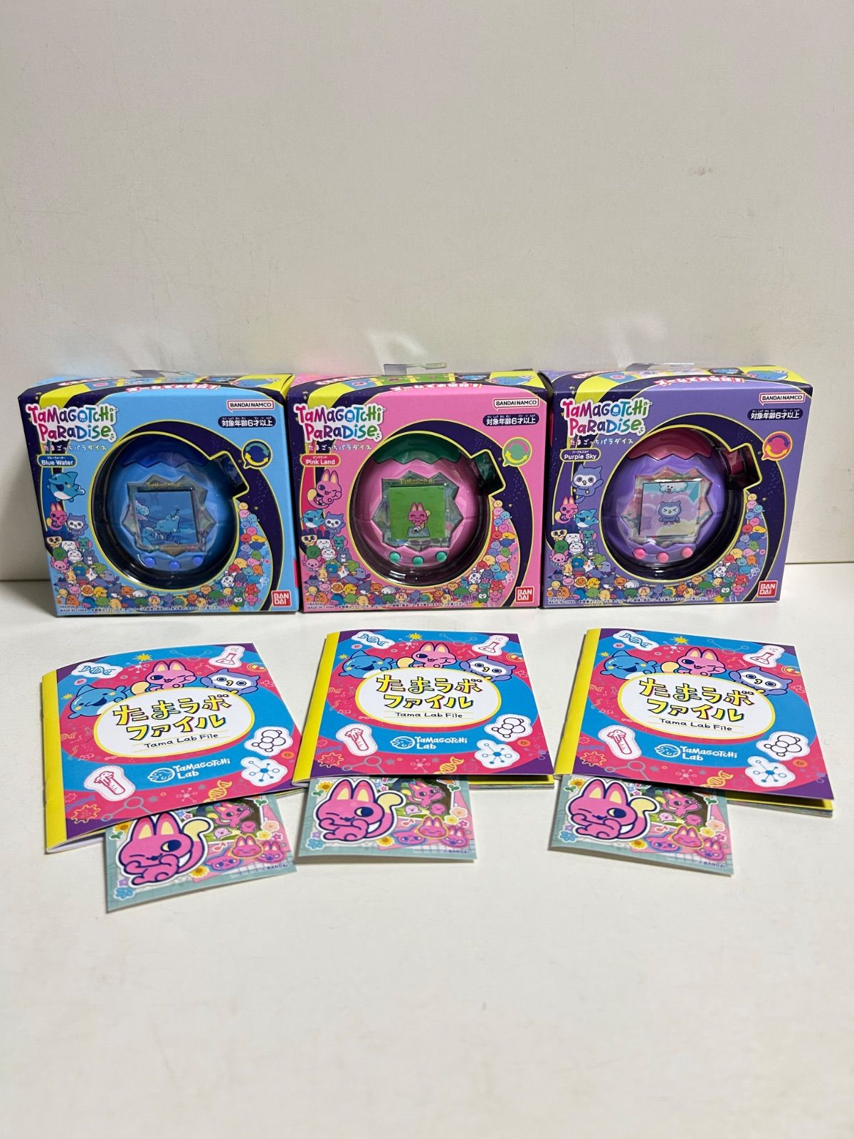 たまごっちパラダイス　3種セット　 Tamagotchi BANDAI お1人様1点限り】Tamagotchi Paradise たまごっちパラダイス