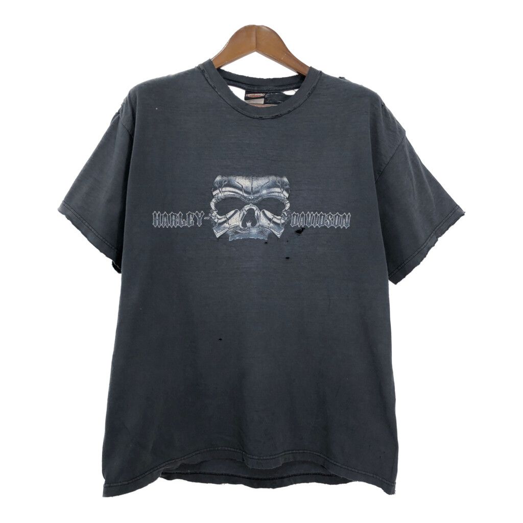 ハーレーダビッドソン tシャツフェード ボロ Harley-Davidson “BAD TO