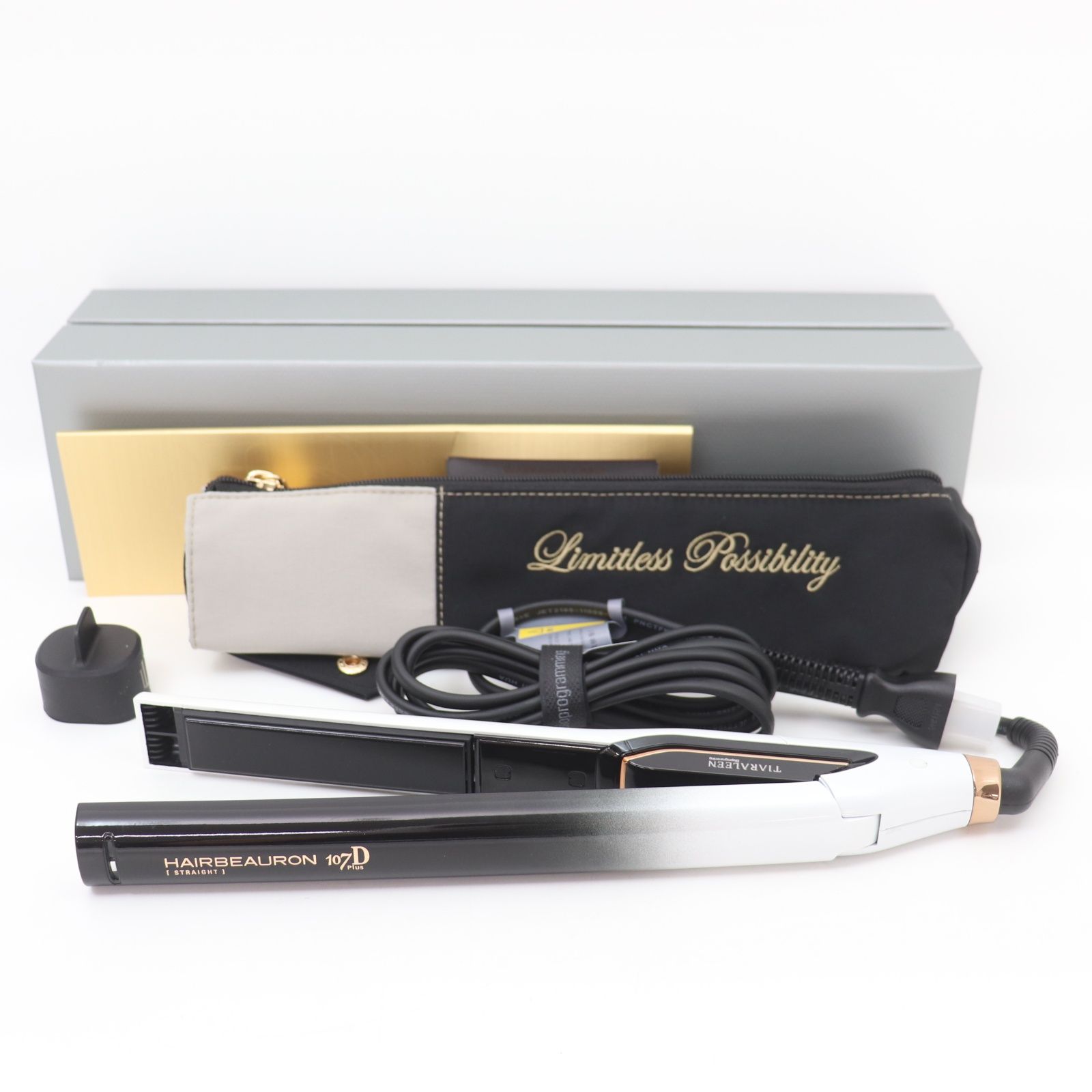 完全未開封・新品未使用】ヘアビューロン107D Plusストレートアイロン