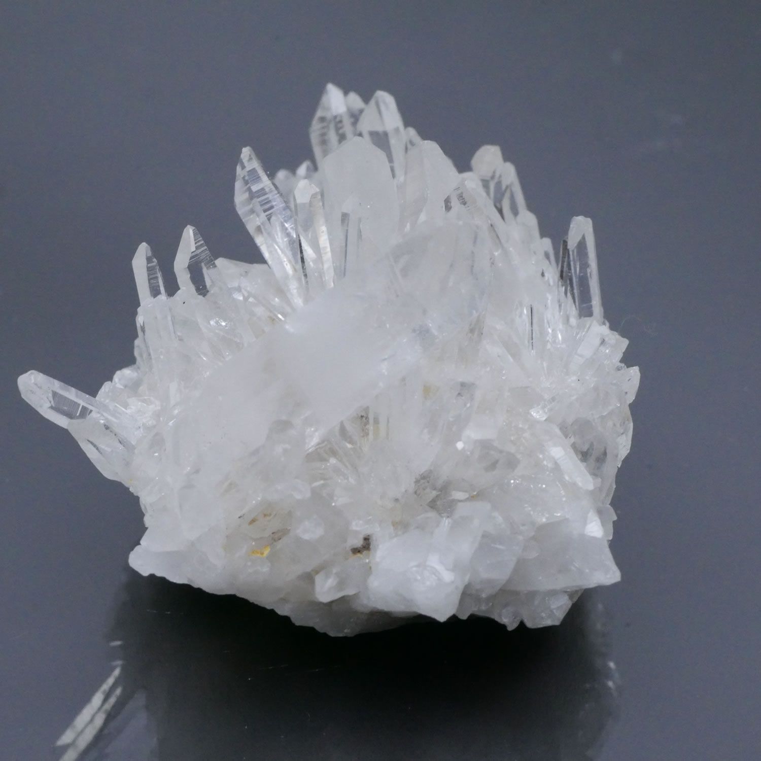 四川省産 菊花水晶 クラスター 1点物 約35g 天然石・置き物 空間