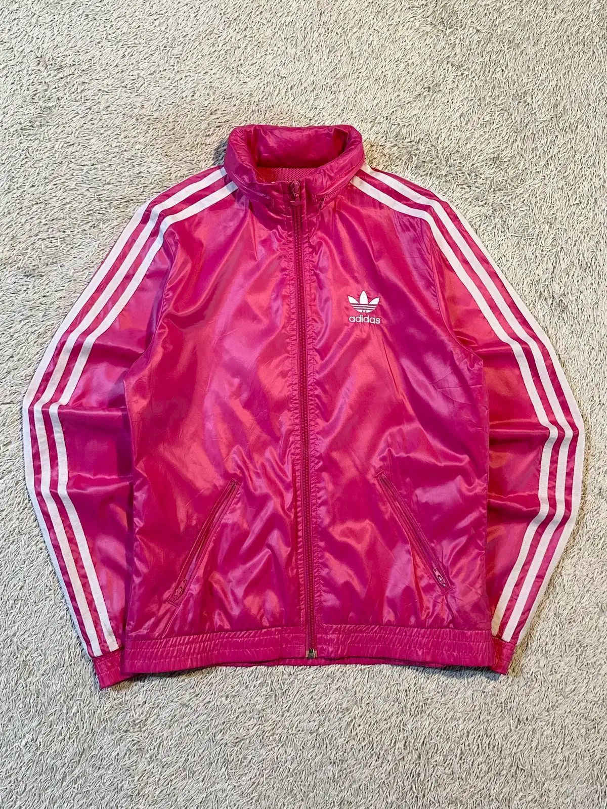 34 adidas アディダス ADIDAS オリジナル ウィンドブレーカー ジャケット ピンク