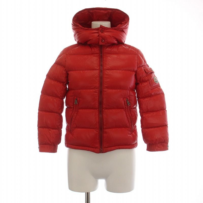 モンクレール MONCLER ニュー マヤ NEW MAYA ダウンジャケット フード アウター 8anni 130cm 赤 レッド /BB H
