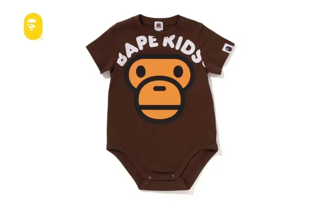 A BATHING APE アベイシングエイプ 正規品 ベビー 80 新生児 マイロ ボディスーツ