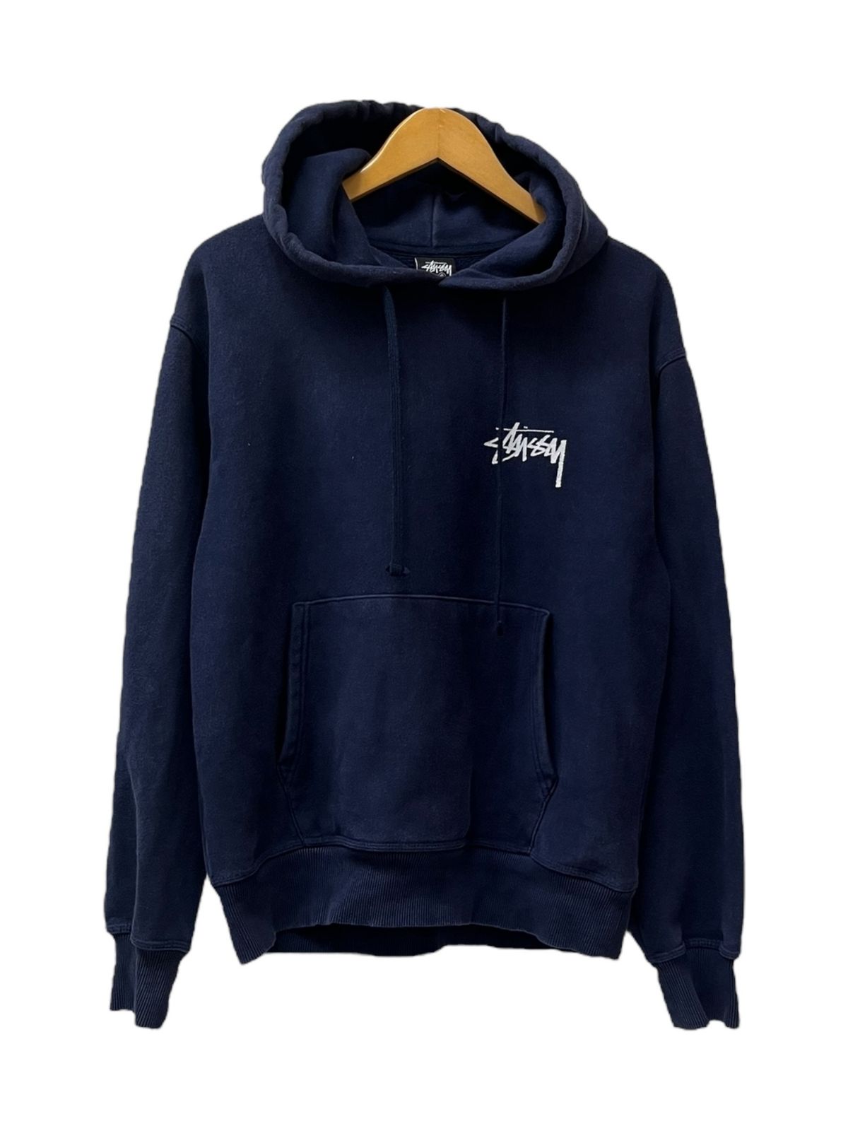 ステューシー ジップパーカー スウェット L ショーンフォント フェード 裏起毛 ステューシー ジップパーカー スウェット L ショーンフォント
