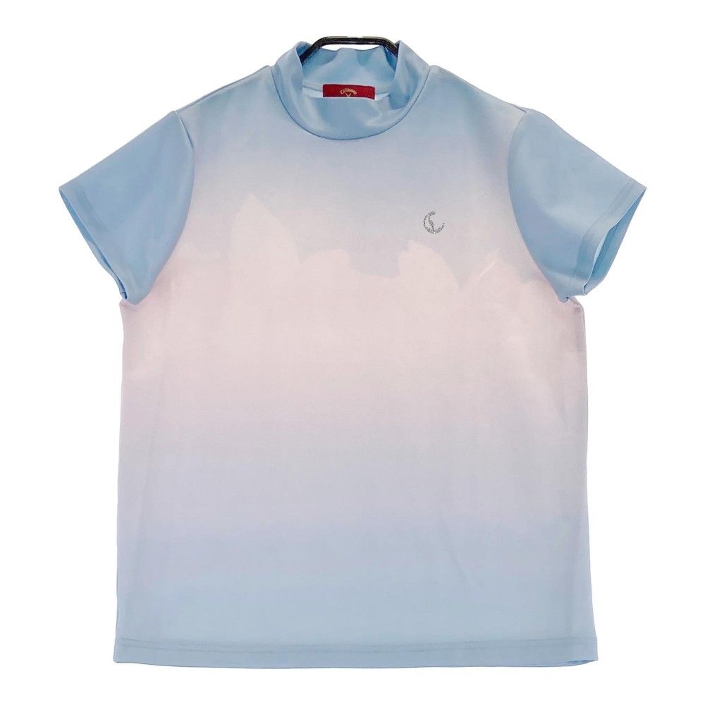 新品 キャロウェイ レッドレーベル 半袖 モックネック ネイビー Mサイズ 新品 キャロウェイ レッドレーベル 半袖 モックネック ネイビー M