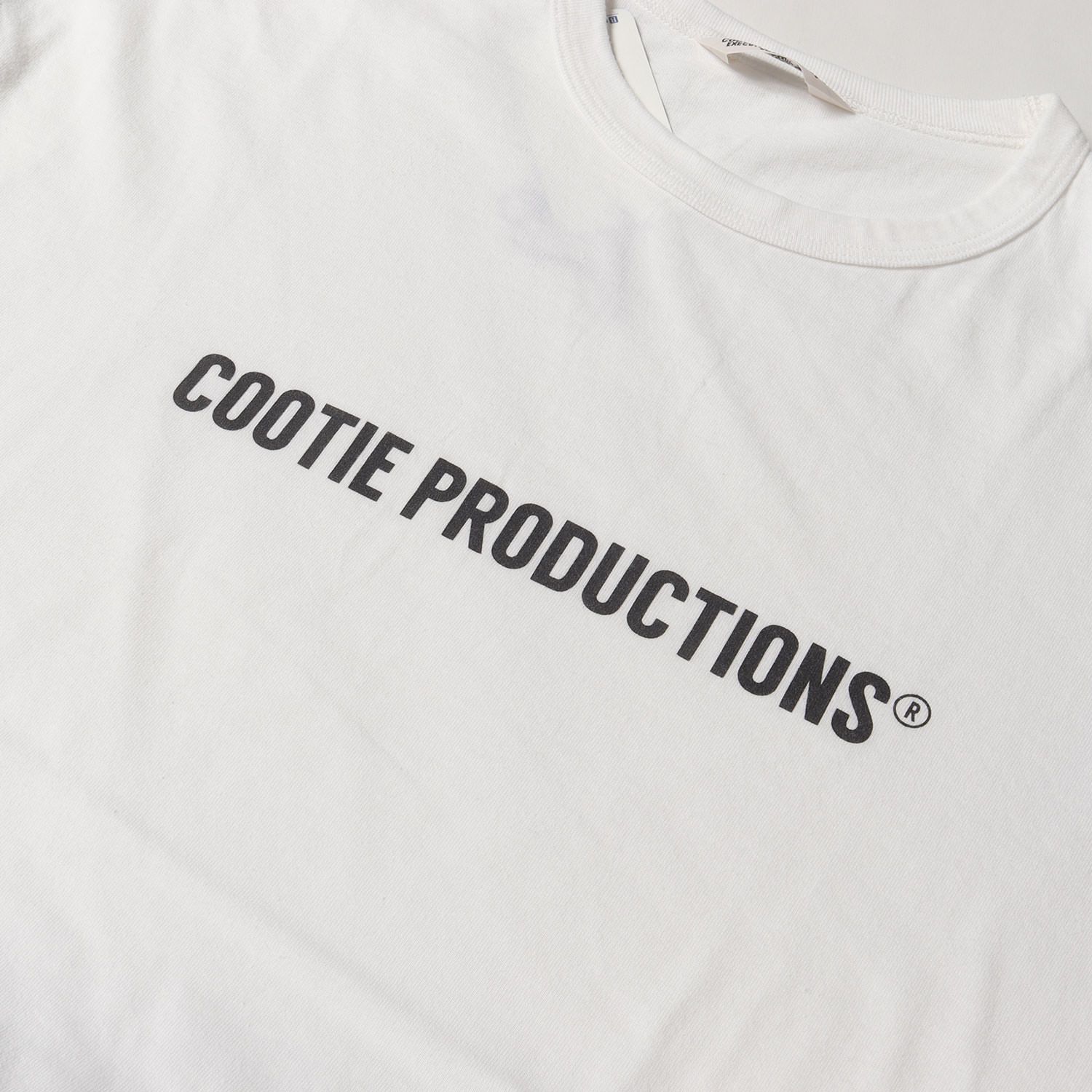 COOTIE クーティー Tシャツ ホワイト 白 サイス:S | ブランドロゴ
