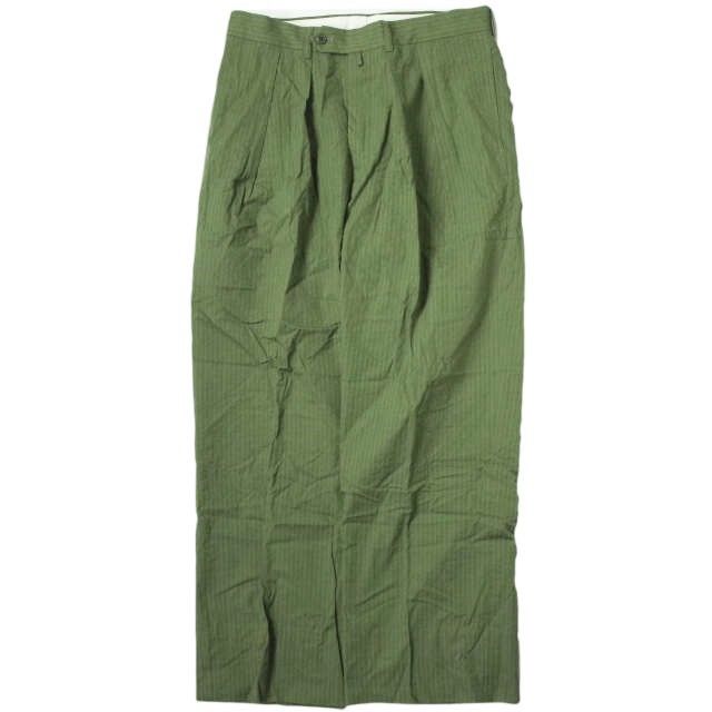 NEAT ニート 日本製 SEERSUCKER STRIPE WIDE PANTS シアサッカー