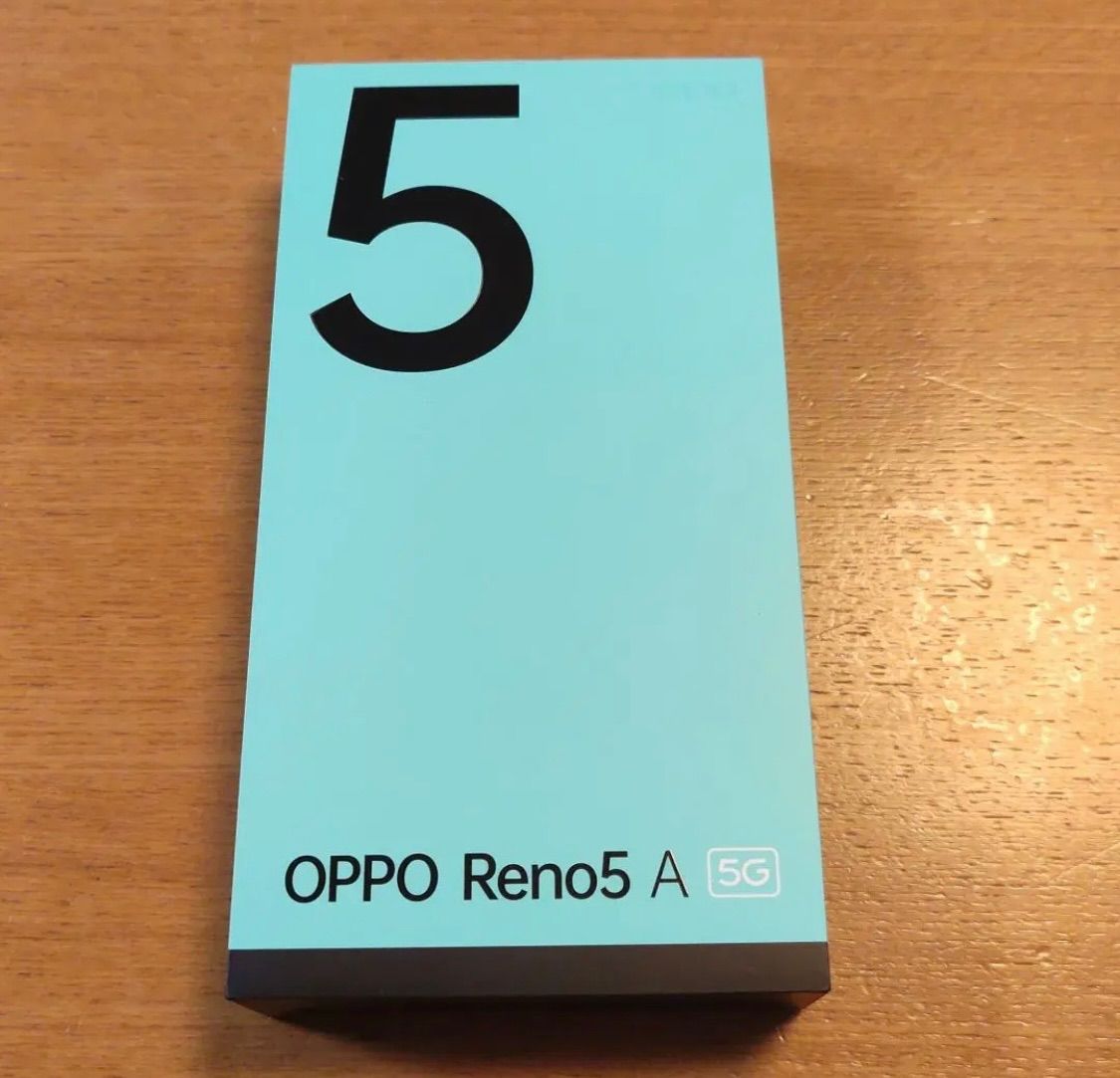 OPPOReno5A アイスブルー 128GB SIMフリー 即日発送OK - メルカリ