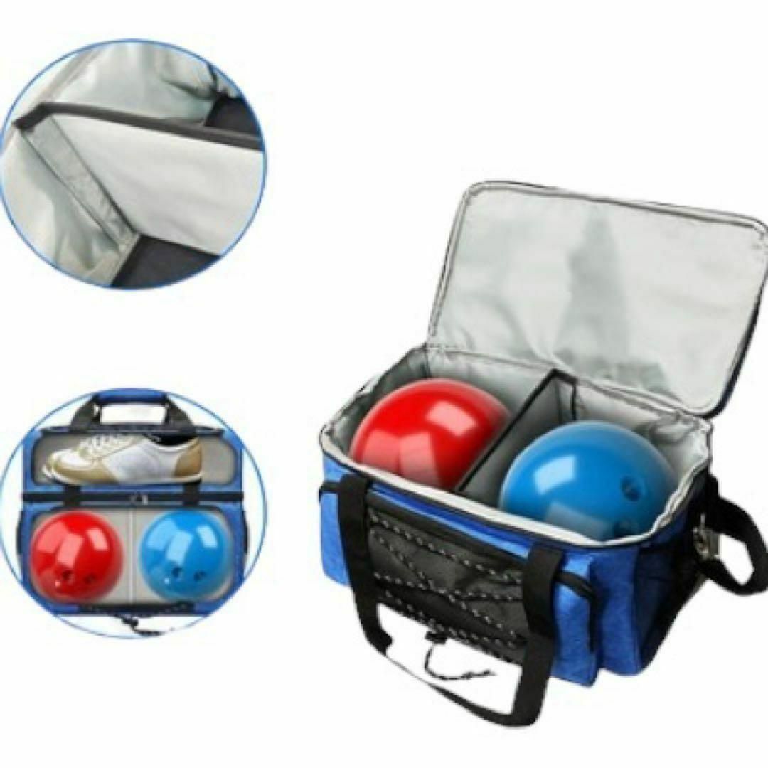 ボウリングリュック、シングルボールバッグ、シューズコンパートメント