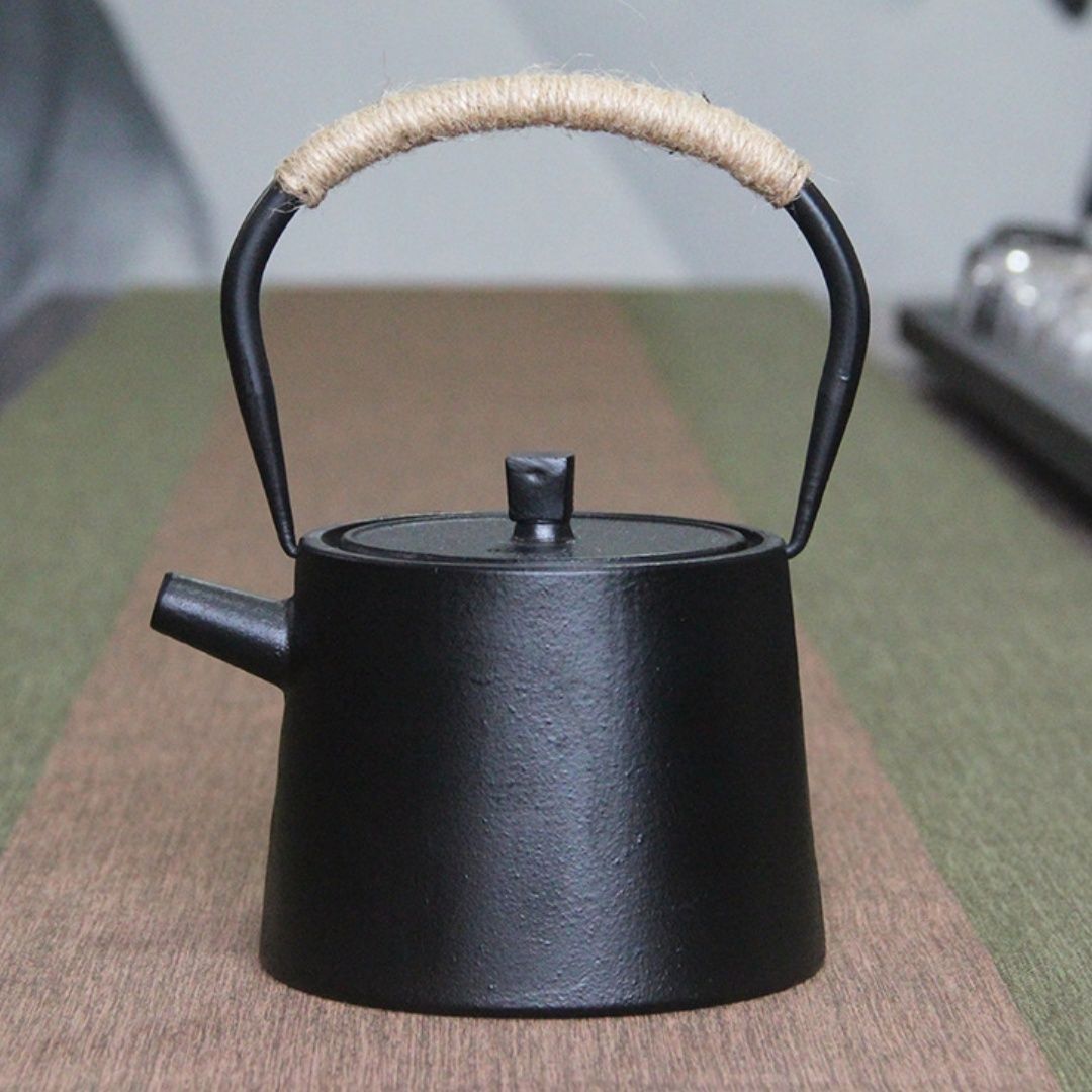 Amazon｜Yubbuio鉄瓶 南部鉄器 急須 鉄平釜 茶道具 鉄分補給