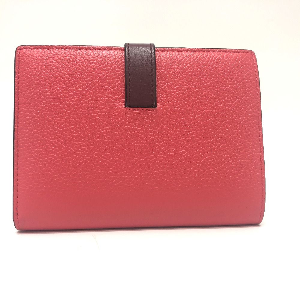 LOEWE ロエベ ミディアム バーティカルウォレット ブラック 二つ折り