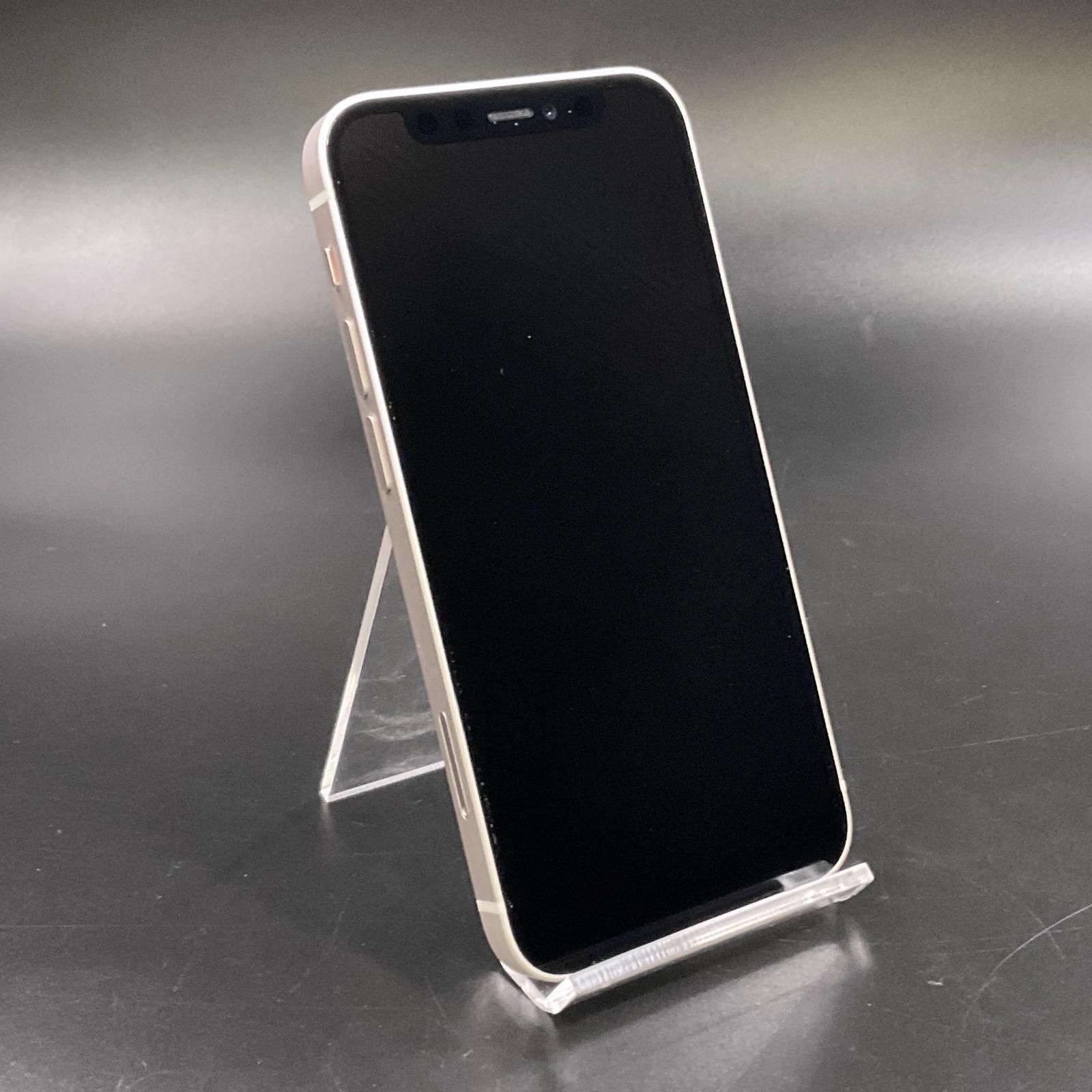 iPhone 12 mini 64GB ホワイト SIMフリー 白ロム 動作確認済 81