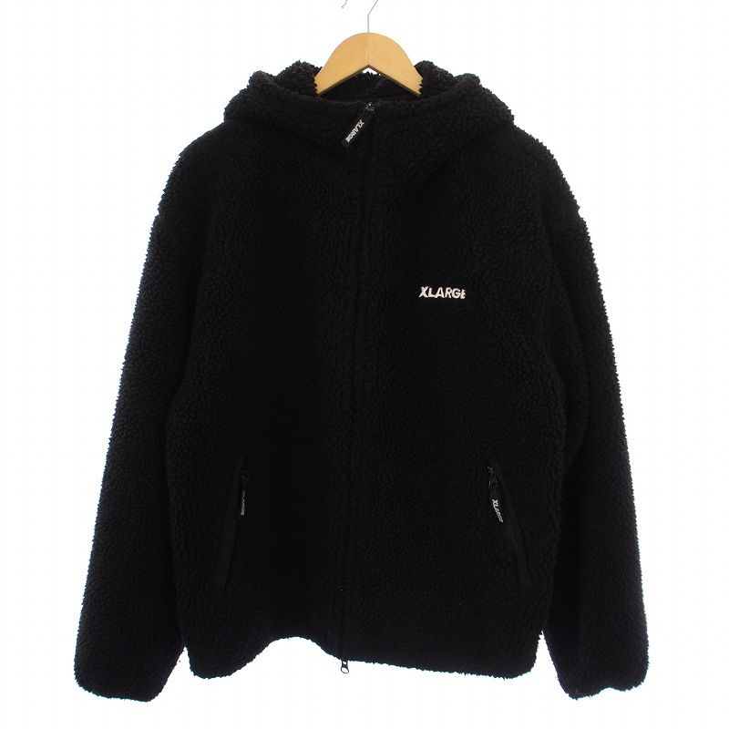 X-LARGE フリースジャケット Lサイズ 黒 楽天市場】エクストララージ X-LARGE ジャケット メンズ