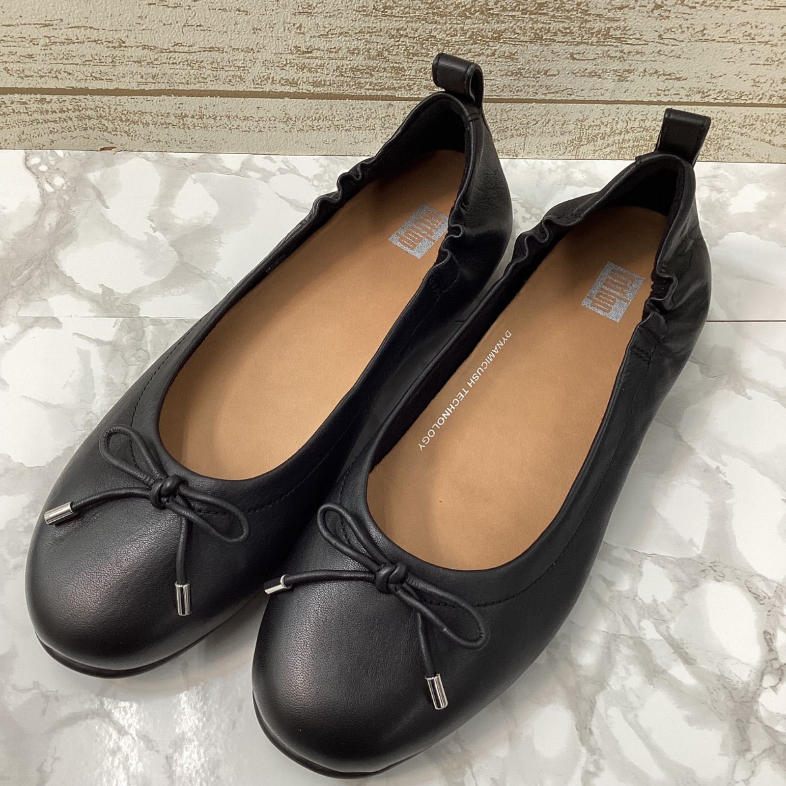 新品✨fitflop バレエシューズ｜23.5cm・ラク軽・箱なしお得価格