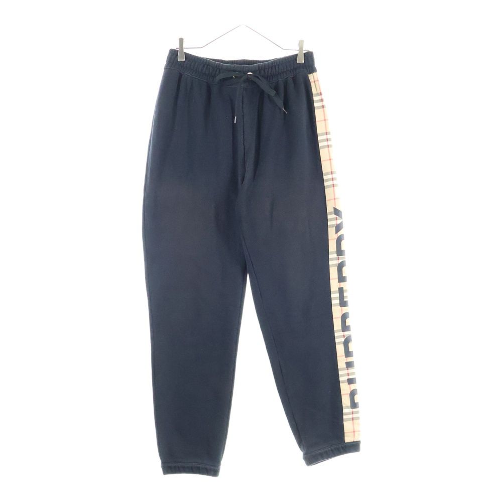 BURBERRY バーバリー Sweatpants ノバチェック スウェットパンツ ブラック 8024541