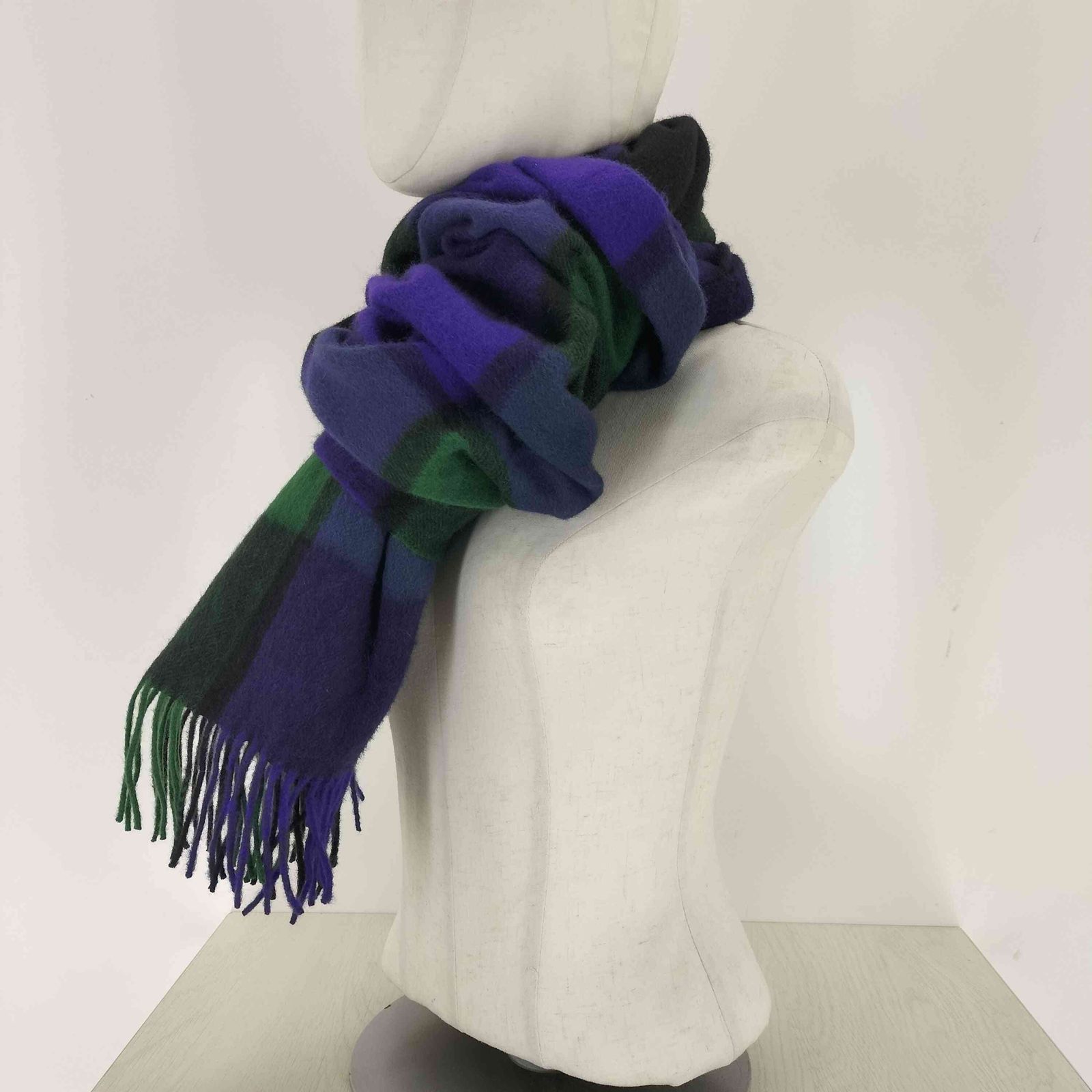 ユーズドフルギ USED古着 joshua ellis 3カラーブロックチェック