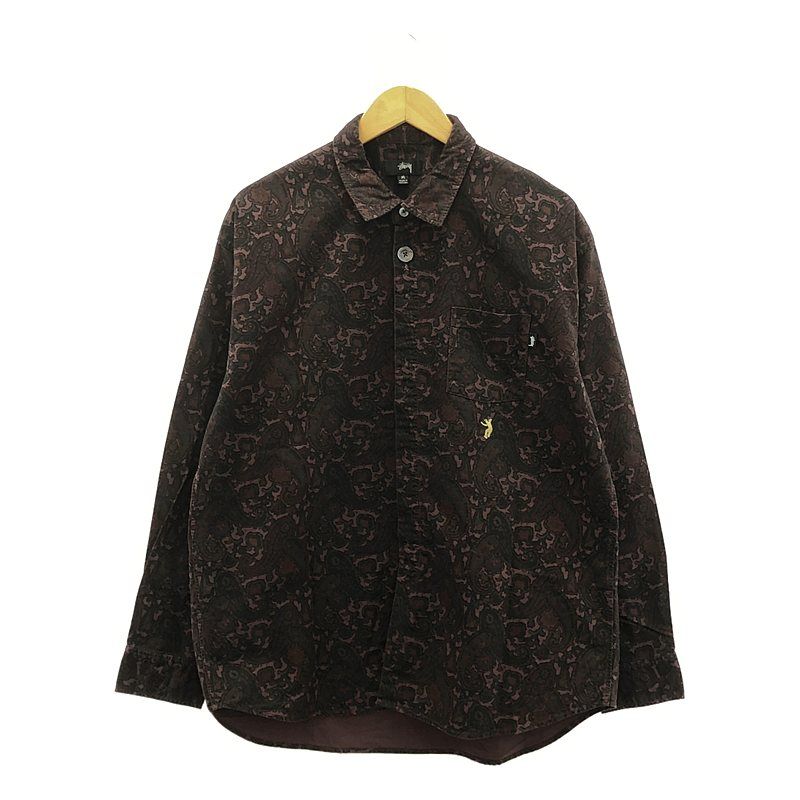 STUSSY / ステューシー | × Union / ユニオン 30TH Paisley Shirt / 総 
