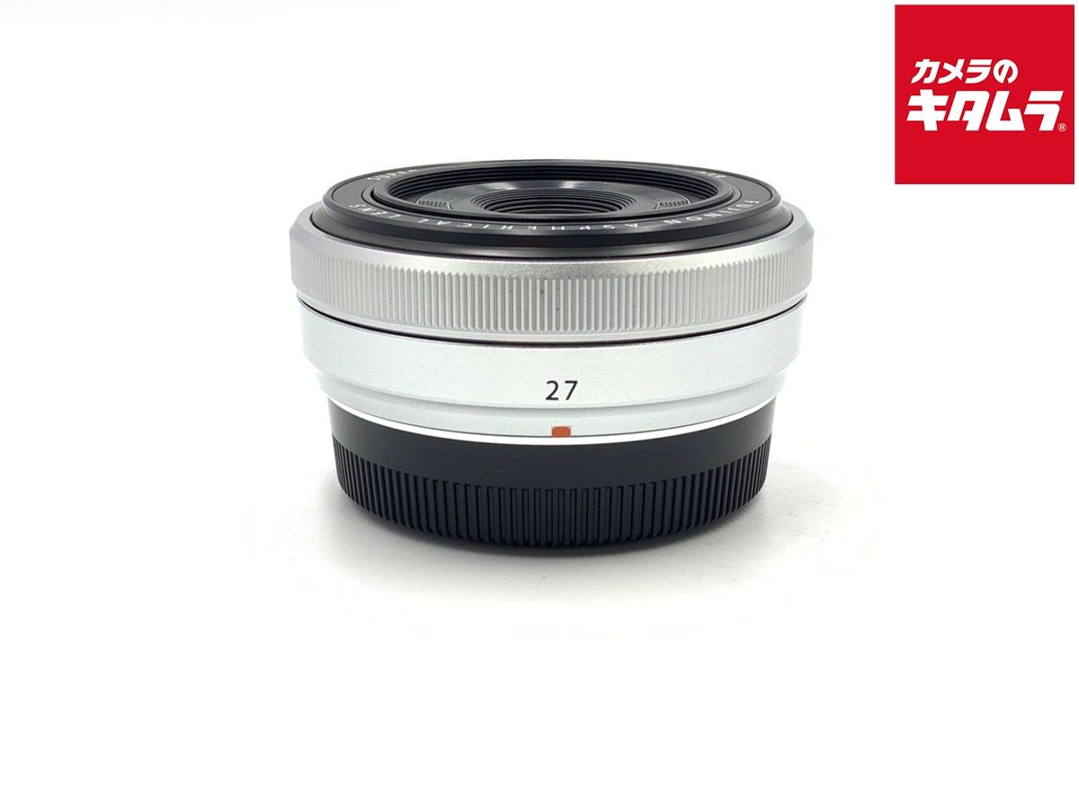 中古】 【良品】 フジフイルム XF27mm F2.8 シルバー - メルカリ