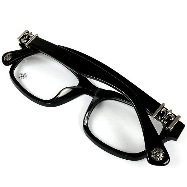 CHROME HEARTS 銀座店 クロムハーツ 【GITTIN ANY？】メガネ アイウェア メンズ SV925 黒 95976 - メルカリ